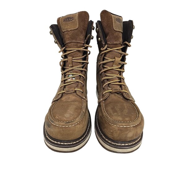 KEEN Men's 8 Inch Cincinnati Composite Toe Waterproof 1025690 Work Boot 11D - Picture 6 of 8